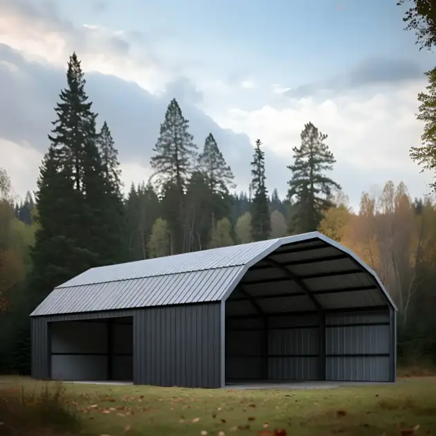 Detached 3-car garage