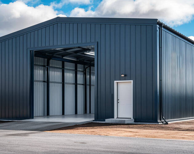 Custom metal garage (1,200 Sq Ft)