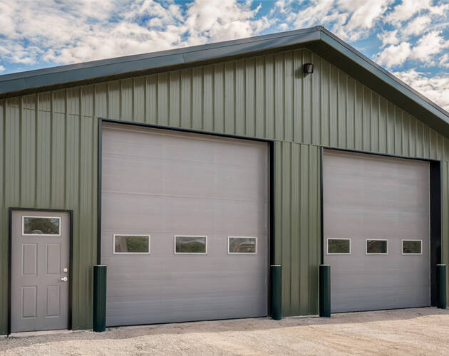 30x40x10 Garage with shop (2 bay)