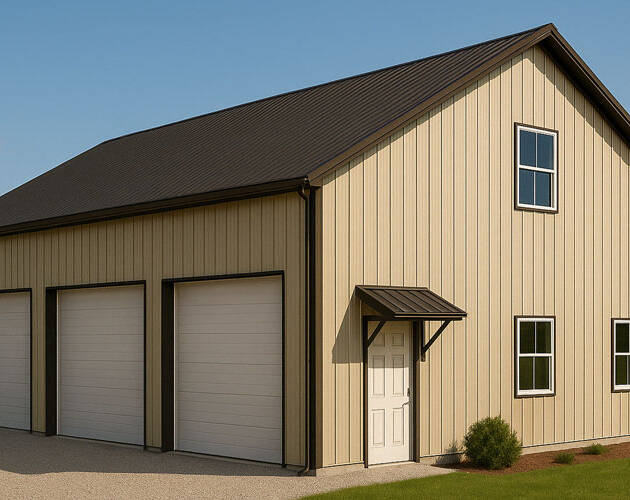 30x50 Garage with Loft