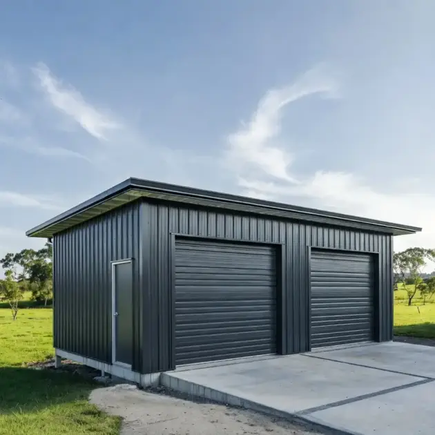 30x50 Metal garage (4-bay)