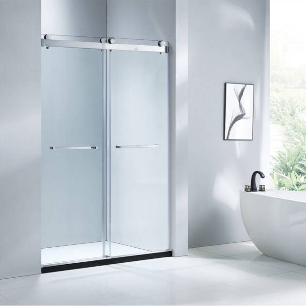 Hot Sale 8003 Aluminum Alloy 3-Sided Hinged Shower Enclosure Cubicle Simple Bathroom Sliding for Apartment Shower Rooms Cabin