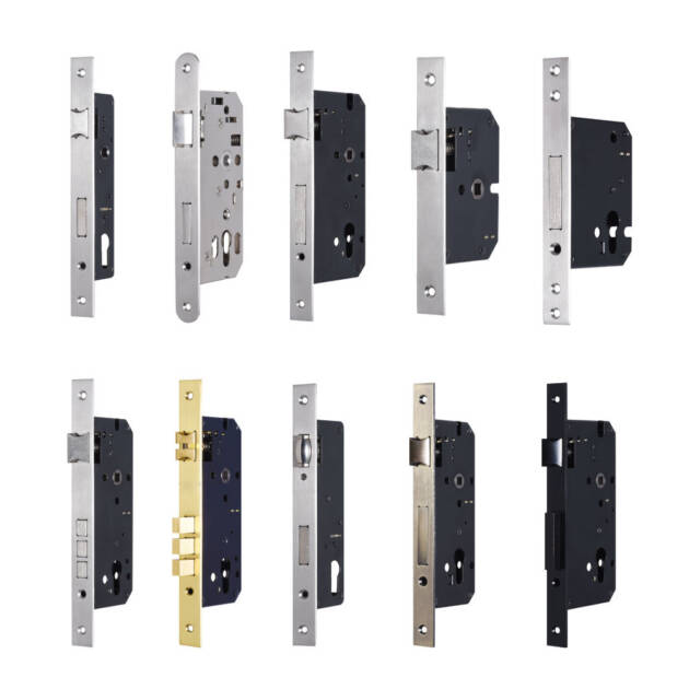 Customized Mechanical Wooden Door Lock High Security Stainless Steel 2585/3585/4085/4585/6085 Mortise Lock Body