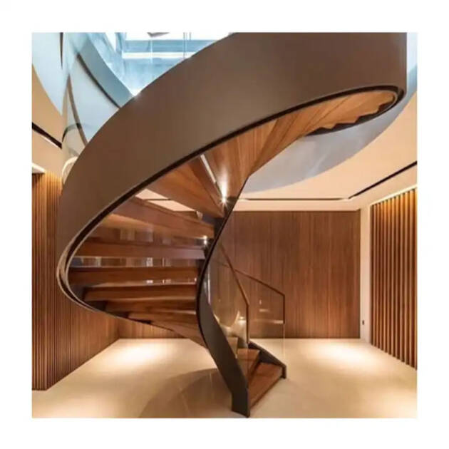 American Canada Staircase Indoor Straight Steel Frame Stair Mono Stringer Design Floating Glass Staircase
