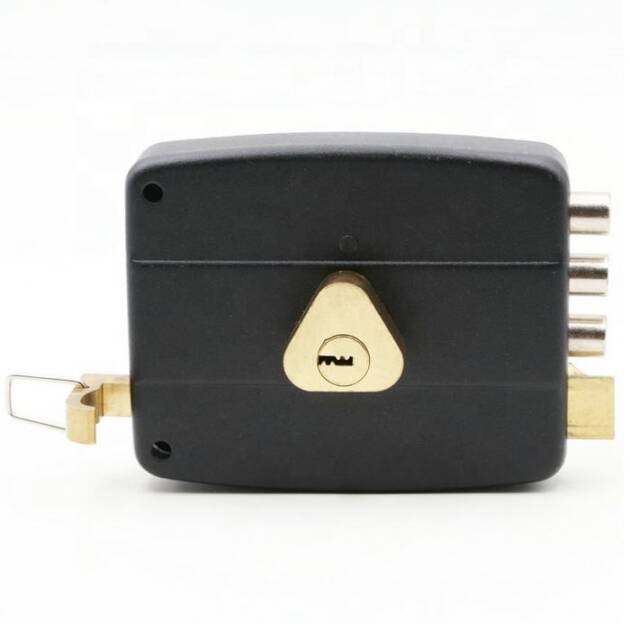 Black Mortise Latch Brass Cylinder Lock Body 540 Middle East Iron Door Lock Rim Lock